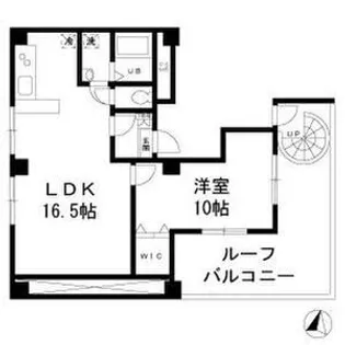 新東京タワーレジデンスII【5階】の間取り