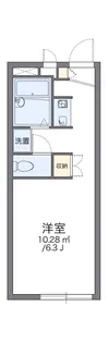 レオパレス境川親水公園【2階】の間取り