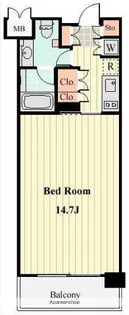 WILLDO 清澄【4階】の間取り