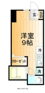 フォートリス・エス【1階】の間取り