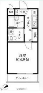 アーデンコート南砂【3階】の間取り