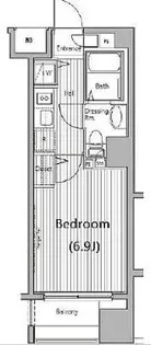 東京都中央区東日本橋3丁目【マンション】の間取り
