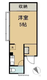 ミヨンシ青山ビル【201号室】の間取り