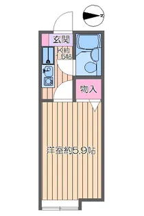 グリーンガーデンIYO【2階】の間取り