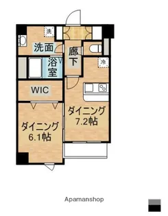 メゾンアルシュ【5階】の間取り