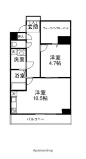 メゾンアルシュ【2階】の間取り