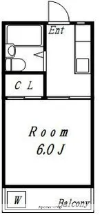 金岡マンション【4階】の間取り
