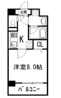 ディアウス両国【2階】の間取り