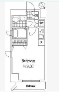 エクシム門前仲町【7階】の間取り