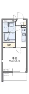 レオネクストオムライ【3階】の間取り