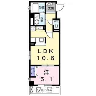CASA G【2階】の間取り