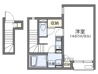 レオネクストボヌールY【2階】の間取り