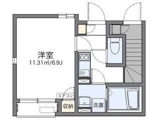 レオネクストボヌールY【1階】の間取り
