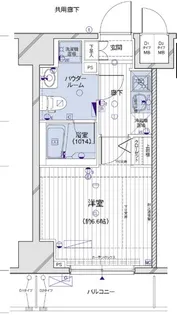 メインステージ両国駅前【4階】の間取り