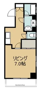 レイパレス【502号室】の間取り