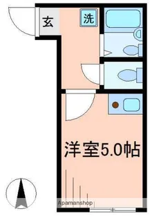 ライズ亀戸【1階】の間取り