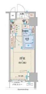 リヴシティ日本橋ネクステシア【7階】の間取り