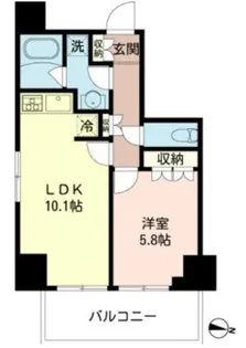 MFPRコート木場公園【11階】の間取り