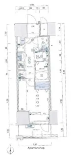 ライジングプレイス亀戸【6階】の間取り