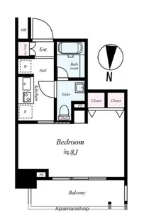 アクサス東京イースト【2階】の間取り