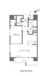 椿【7階】の間取り
