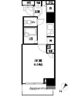 ドルチェ日本橋浜町・壱番館【5階】の間取り