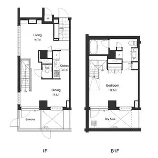 プライムアーバン本駒込【103号室】の間取り