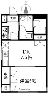 メイプル森戸Ⅱ【302号室】の間取り