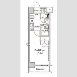 プライムアーバン葛西イースト【3階】の間取り