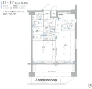 グロース錦糸町ミルーナヒルズ【5階】の間取り