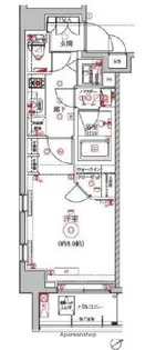 アルテシモレジウス【6階】の間取り