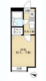 サニーコート北葛西B【2階】の間取り