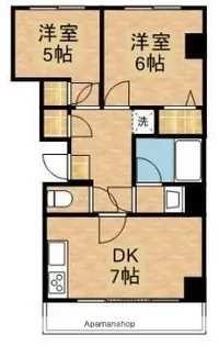 ポルトボヌール深谷【503号室】の間取り