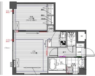レジディア新川【7階】の間取り