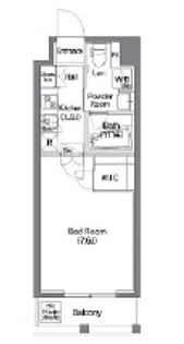 コンフォリア錦糸町DEUX【6階】の間取り