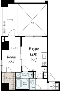 リブリ・東上野【8階】の間取り