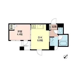 フォレスト弥生【2階】の間取り