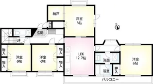 グランシャリオ【3階】の間取り