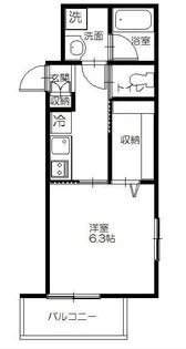 FERIO錦糸町【2階】の間取り