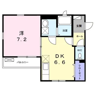 パインコート【2階】の間取り