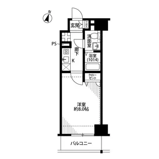 プレール・ドゥーク東雲【10階】の間取り