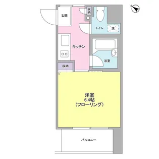 オーキッドプレイス【5階】の間取り