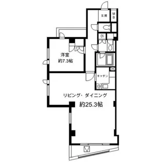 H&M南青山 EAST【2階】の間取り