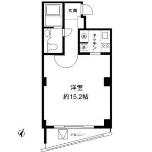 H&M南青山 EAST【3階】の間取り