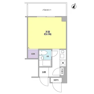 ベイグリッド潮見【5階】の間取り