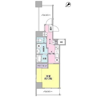 DORF21 SUMIKA【1階】の間取り