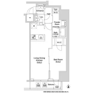 コンフォリア上野入谷【11階】の間取り