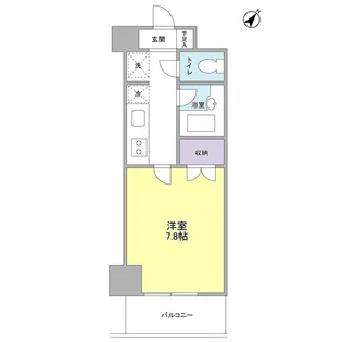 サンフラワー第6【6階】の間取り