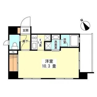 サンクレスト弐番館【4階】の間取り