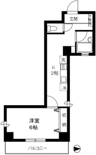 エクルーズ【3階】の間取り